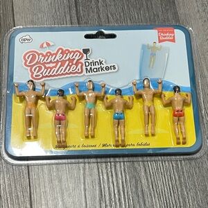 Drinking Buddies Drink Markers - Pool Float Swimmers